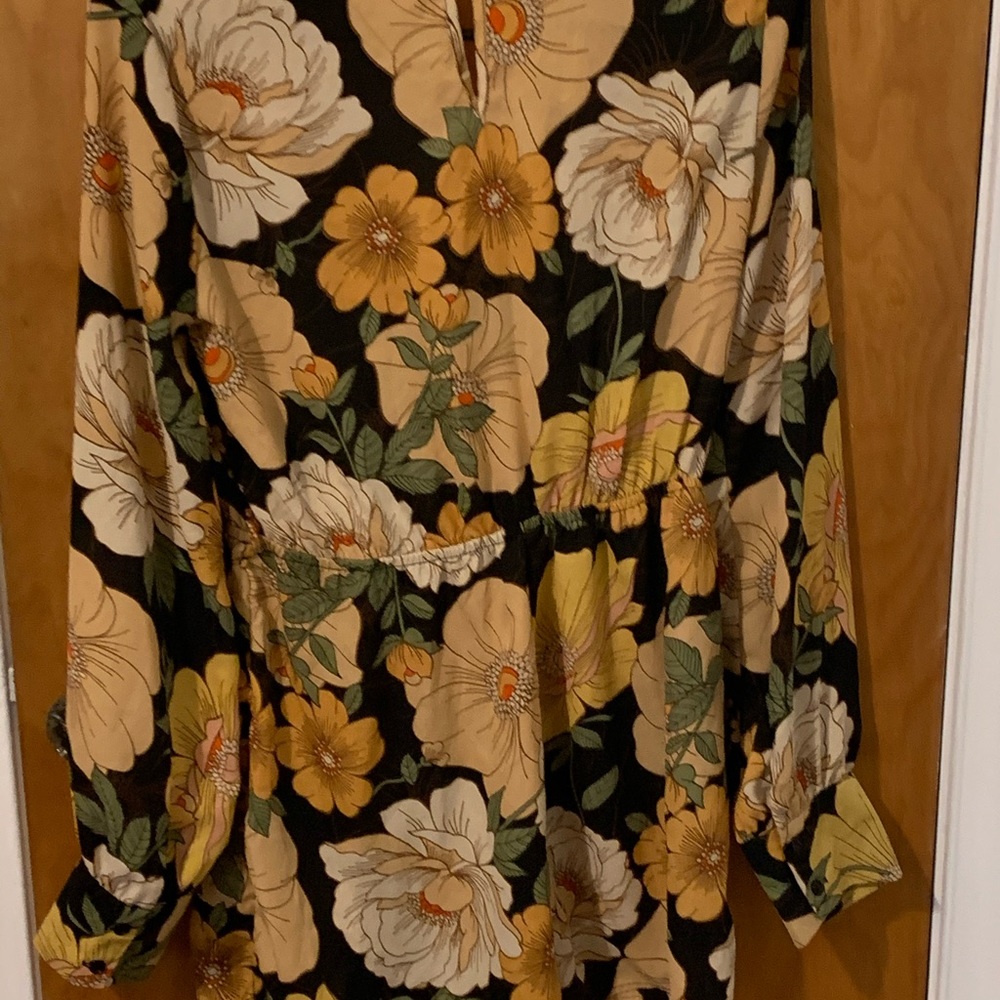 Floral romper shorts - Picture 3 of 4